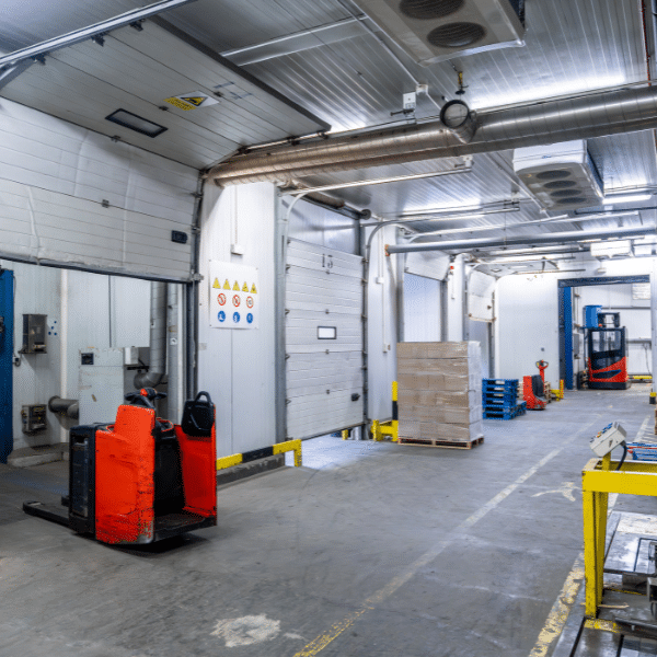 Clean and well-maintained warehouse ensuring product safety
